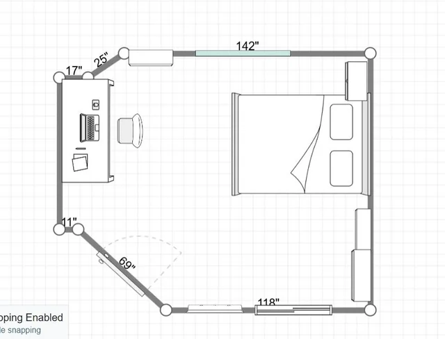 Modern Minimalist Bedroom